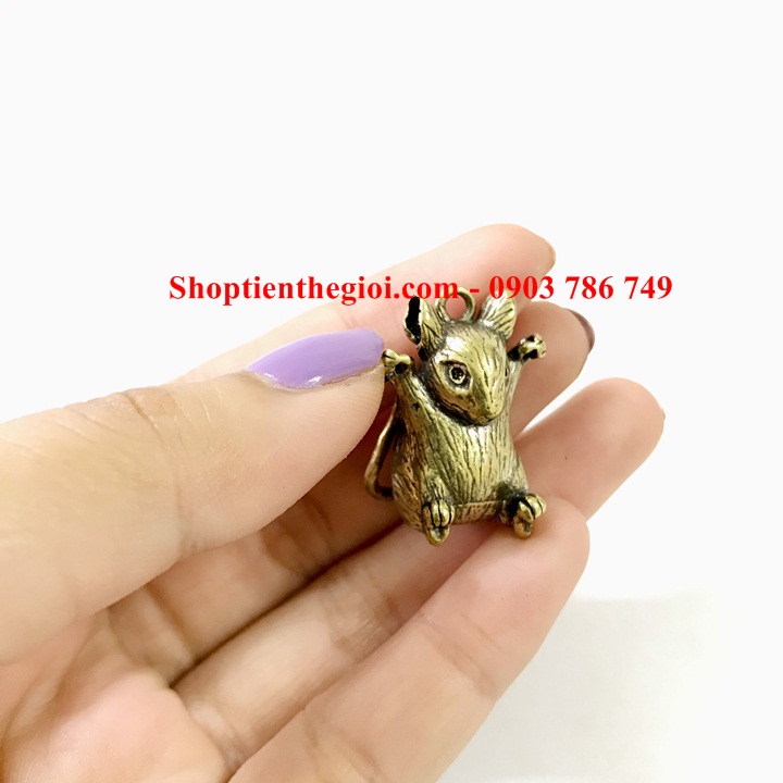 Móc Khóa Tượng Đồng Con Chuột - SP005215 